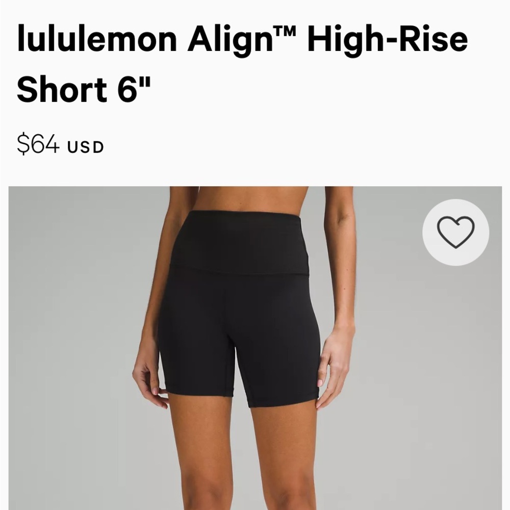 Lulu align shorts worn once